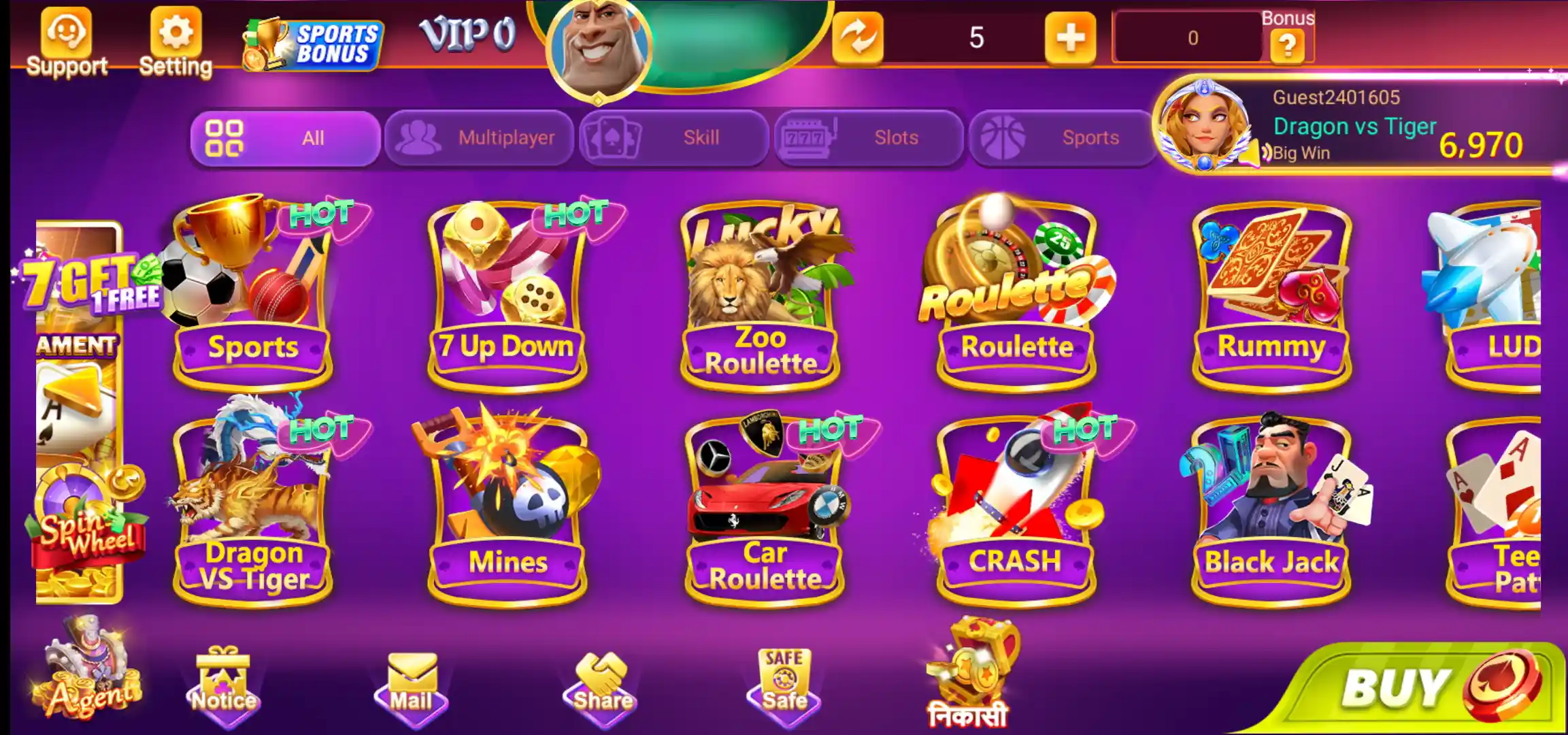 Rummy Tour All Games